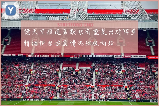 德天空报道莱默尔有望复出对阵多特诺伊尔恢复情况积极向好